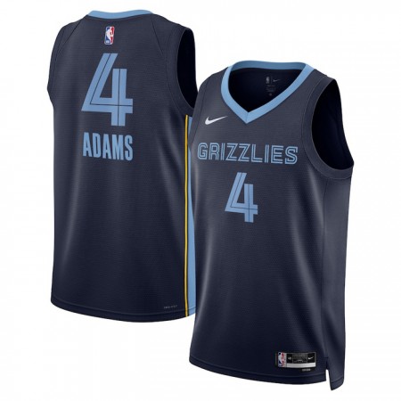 Dres Memphis Grizzlies Steven Adams 4 Nike 2022-23 Icon Edition Navy Swingman